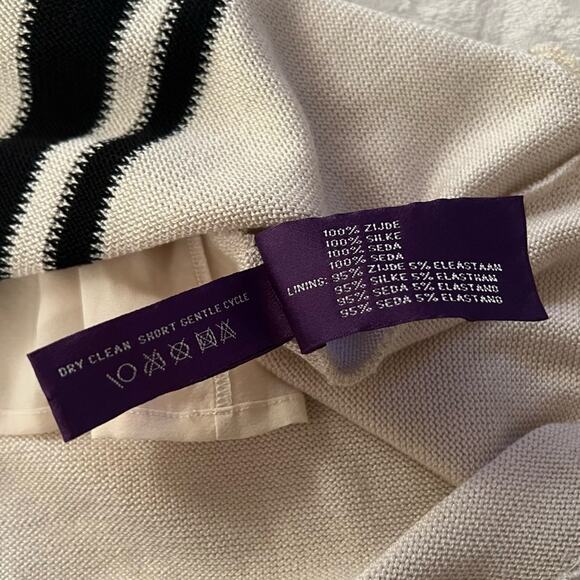 Ralph Lauren Collection Purple Label Knit Silk Tube Dress Designer Luxury $2,998 - Picture 6 of 14